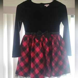 Cat & Jack Girls Christmas Dress